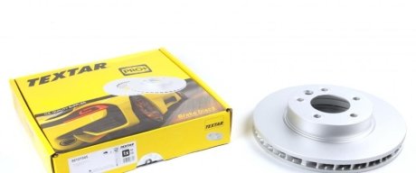 Тормозной диск серия-Pro TX, 92121500 / 98200 1215 0 1, Таурег TEXTAR 92121505 (фото 1)