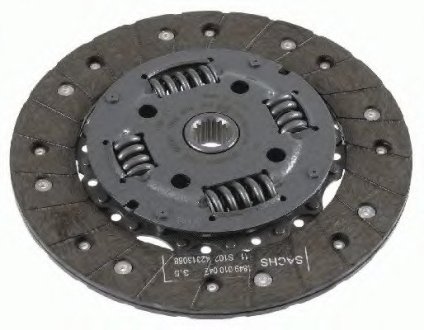 Ведомый диск сцепления : Scudo, Ulysse, Corolla SACHS 1862516345 (фото 1)