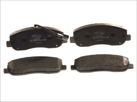 Колодки тормозные дисковые передние, комплект: Movano, Master DELPHI LP2190 (фото 1)