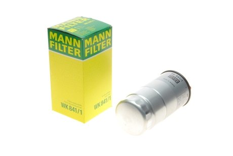 Фільтр паливний (вир-во) MANN WK841/1 (фото 1)