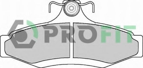 Колодки тормозные дисковые задние, комплект: Leganza, Nubira PROFIT 5000-1336 (фото 1)