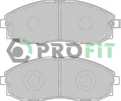 Колодки тормозные дисковые передние, комплект: H-1 PROFIT 5000-1498