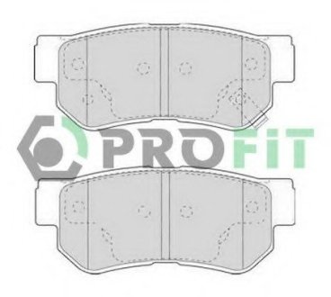 Колодки гальмівні дискові PROFIT 5000-1606