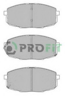 Колодки тормозные дисковые передние, комплект: I-30, Carens, Ceed PROFIT 5000-1869