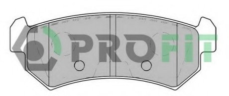 Колодки тормозные дисковые задние, комплект: Lacetti, Nubira PROFIT 5000-1889 (фото 1)