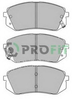 Колодки тормозные дисковые передние, комплект: IX-35, Carens, Sportage PROFIT 5000-2022
