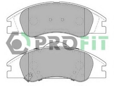 Колодки тормозные дисковые передние, комплект: Cerato PROFIT 5000-2050 (фото 1)