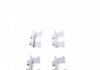 Ремкомплект колодок дисковых тормозов: Elantra, Getz, Grandeur, Matrix, Santa-Fe, Sonata, Tucson, Magentis, Sportage QUICK BRAKE 109-1667 (фото 4)