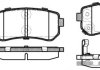 Колодки тормозные дисковые задние, комплект: Accent, I-20, I-30, IX-35, Ceed, Picanto, Rio, Sportage REMSA 1209.02 (фото 5)