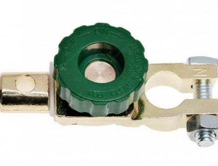 Клема АКБ із вимикачем маси (мінусова) цинк до 50 мм StartVOLT SBT 010 (фото 1)