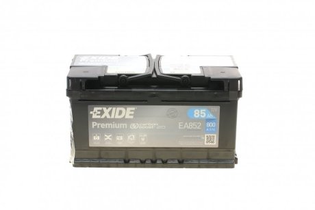 Аккумулятор 85Ah-12v PREMIUM(315х175х175),R,EN800, EXIDE EA852 (фото 1)