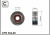Ролик натяжной ремня приводного CHEVROLET 1,6 AVEO T300/CRUZ J300 OPEL ASTRA-G | CAFFARO 304-00 (фото 2)