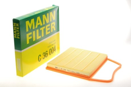Фільтр повітря C 36 004 -FILTER MANN C36004 (фото 1)