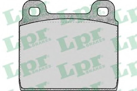 Тормозные колодки дисковые, С-класс LPR 05P109