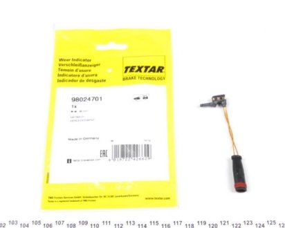 Датчик износа тормозных колодок T TEXTAR 98024701 (фото 1)