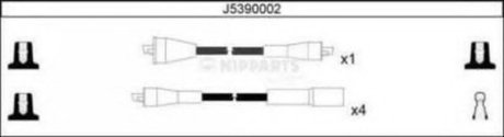 Комплект кабелей высоковольтных Nipparts J5390002 (фото 1)