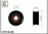 Ролик натяжний ременя приводного 1.8-2.0 ZETEC-E 69mm FOCUS III MONDEO TRANSIT CONNECT | CAFFARO 84-99 (фото 2)