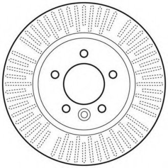 Гальмівний диск (вир-во) JURID 562666JC (фото 1)