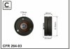 Ролик обводной ремня приводного Mazda 3, 6, MPV/MX5, CX-7 1.8/2.0/2.3/2.5 02- | CAFFARO 264-03 (фото 6)