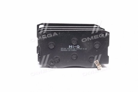 Колодки гальмівні дискові Hi-Q SP1080 (фото 1)