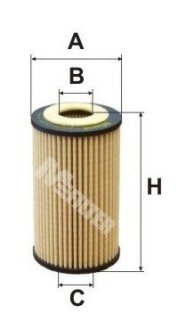 Фільтр оливний (фільтр-патрон) MFILTER TE648 (фото 1)