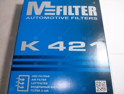 Фильтр воздушный OPEL MFILTER K421 (фото 1)