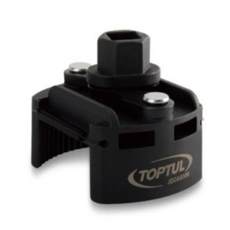 Съёмник м/фильтра универсальный 115-140 мм 1/2" или под ключ 24 мм Toptul JDCA0114 (фото 1)