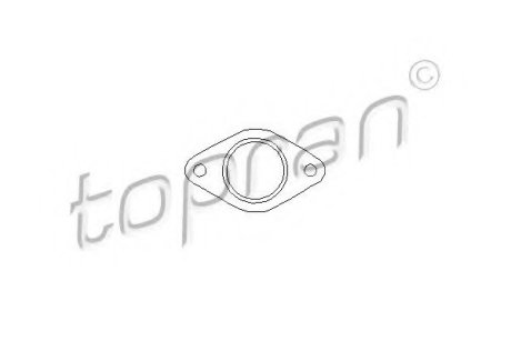 Прокладка выпускного коллектора VW 1.8-2.0E 88- Topran (Hans Pries) 100 263 (фото 1)
