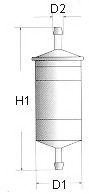 Фильтр топливный CHAMPION L224606 (фото 1)