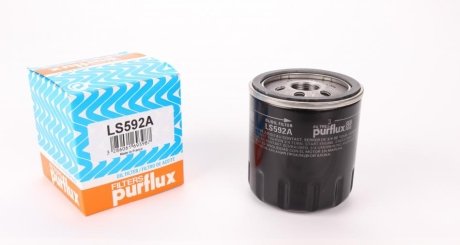 Фильтр масляный Peugeot, Renault 1.7-2.0 PURFLUX LS 592A (фото 1)