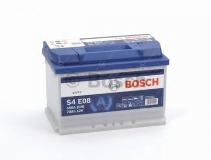 Автомобильный аккумулятор 6СТ-70 АзЕ START-STOP Bosch 0 092 S4E 080 (фото 1)
