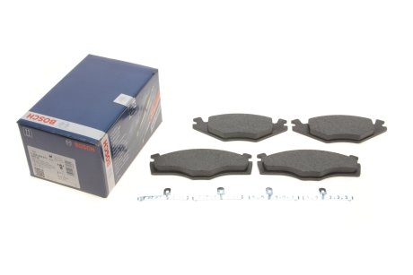 Комплект тормозных колодок, дисковый тормоз Bosch 0 986 468 871 (фото 1)