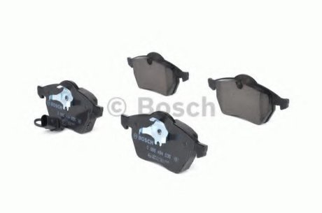 Комплект тормозных колодок, дисковый тормоз Bosch 0 986 494 035 (фото 1)