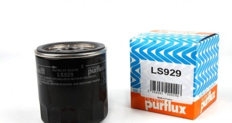 Фильтр масляный VW Multivan T5 2.0Tdi 09- PURFLUX LS 929 (фото 1)