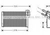 Радиатор отопителя CLIO 1/MEGANE 1/R19 MT/AT AVA Cooling Systems RT6048 (фото 2)