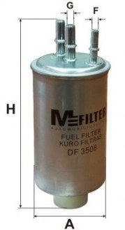 Фильтр топливный MFILTER DF3508 (фото 1)