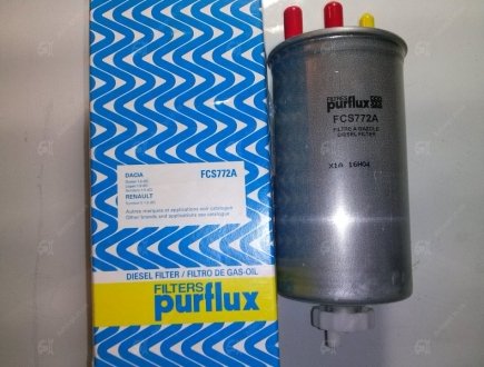 Фильтр топливный Renault Duster, Dacia Logan 1.5dCi PURFLUX FCS772A