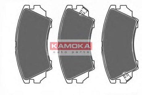 Тормозные колодки передние 19мм Opel Insignia 08- (диск 321 мм, колеса 17") Kamoka JQ1018416 (фото 1)