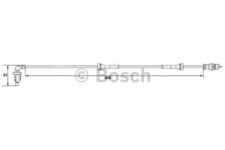 Датчик обертів Bosch 0265007583