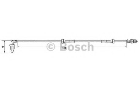 Датчик обертів Bosch 0265007582