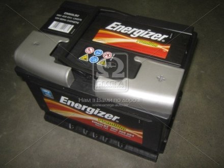 Акумулятор 60Ah-12v Prem. (242х175х175), R,EN540 Energizer 560 409 054 (фото 1)