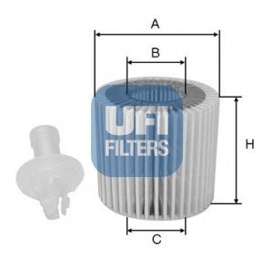 Масляный фильтр UFI 25.116.00 (фото 1)