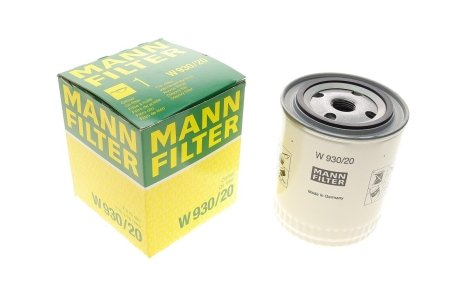 Масляний фільтр MANN W930/20