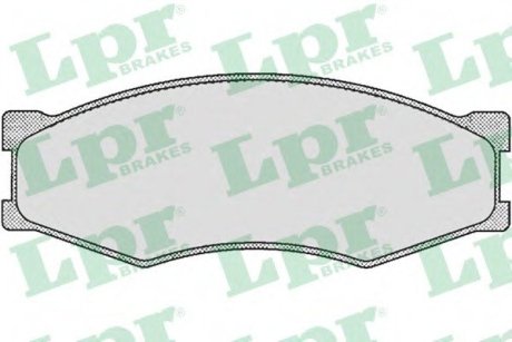 Гальмівні колодки дискові LPR 05P264