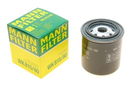 Фильтр топливный MANN WK 815/80 (фото 1)