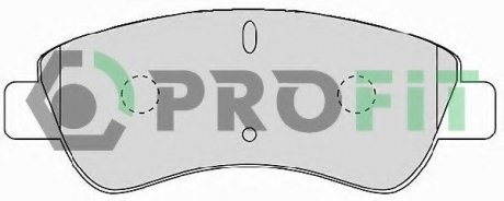 Колодки тормозные дисковые PROFIT 5000-1399