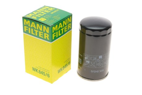 Топливный фильтр MANN WK845/6 (фото 1)