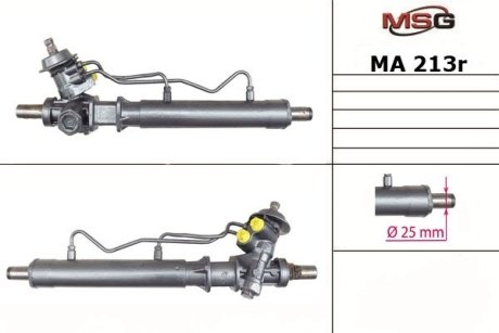 Рейка з Г/У відновлена MAZDA MX-3 91-94 MSG MA 213R (фото 1)