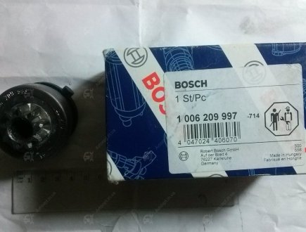 Привід з механізмом вільного ходу, стартер Bosch 1006209997 (фото 1)