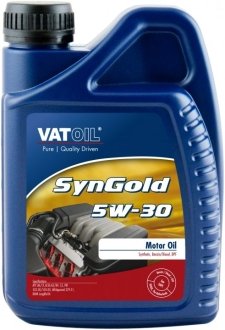 Мастило моторне SynGold 5W-30 (1 л) VATOIL 50025 (фото 1)